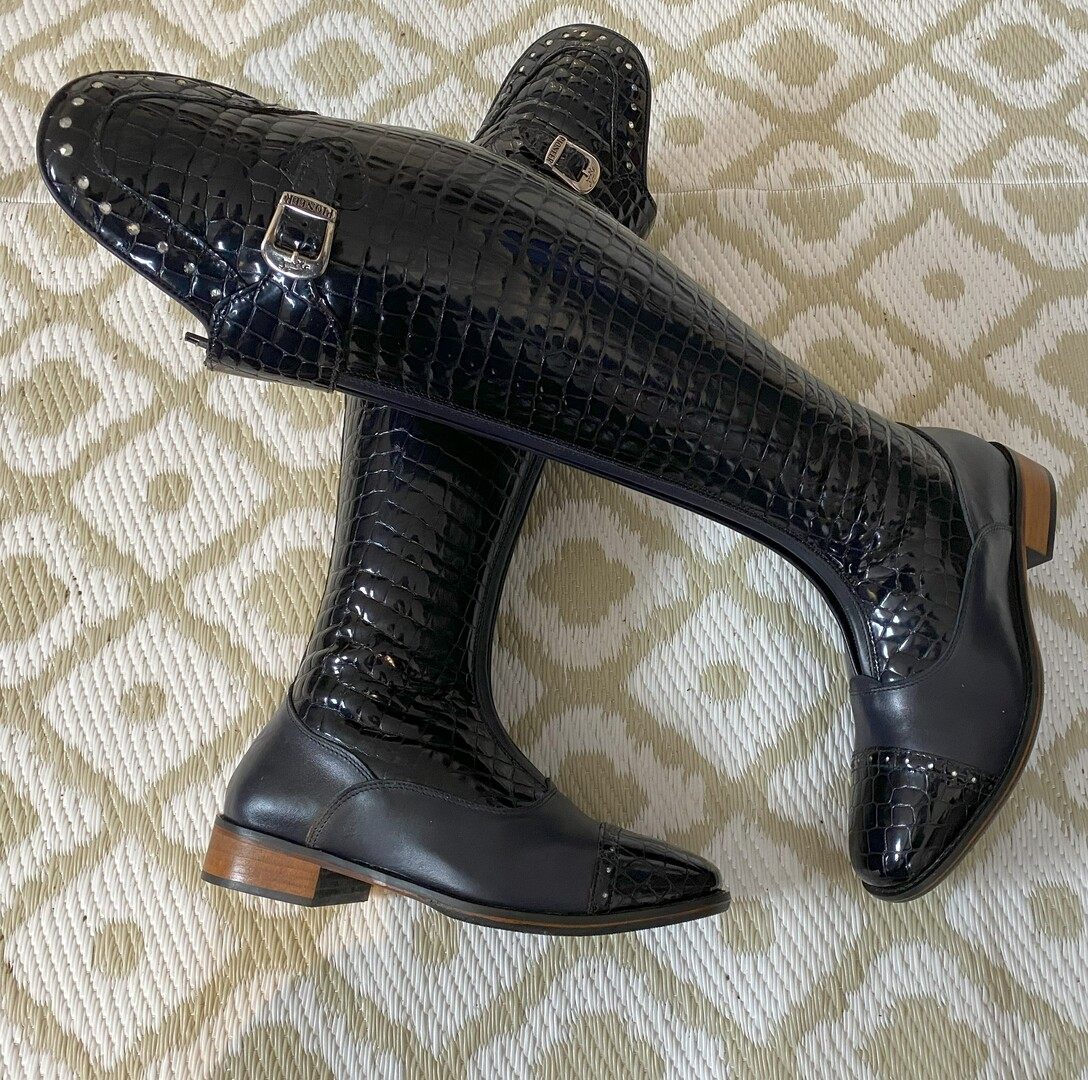 Croco Navy Odino