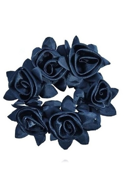 SD Rose Scrunchie Navy